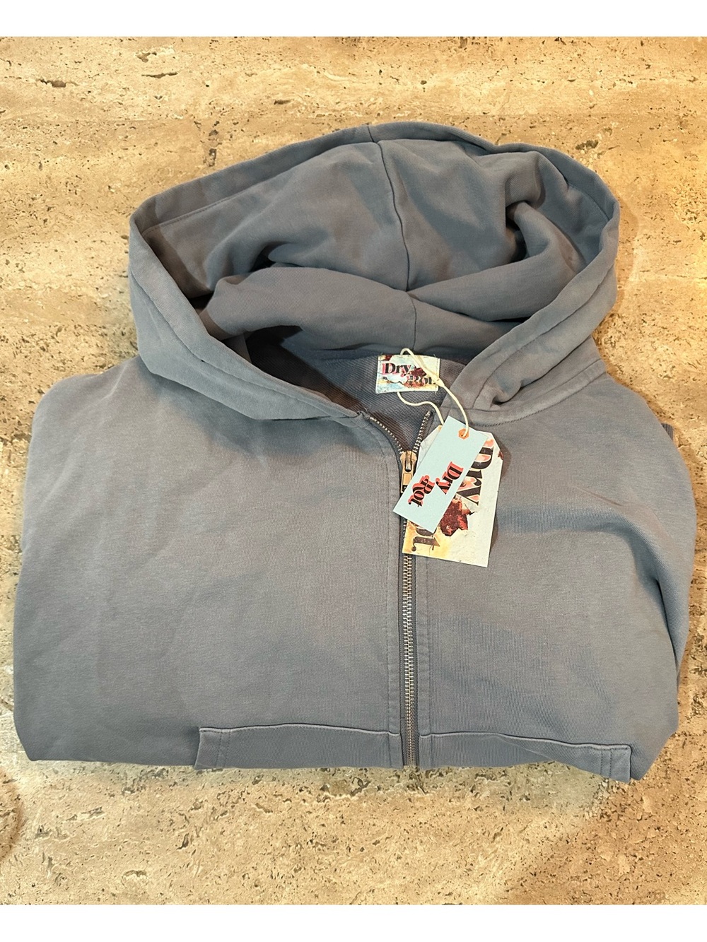 DRY ROT RATED Men’s Zip Up - Gray - M - Picture 5 of 6